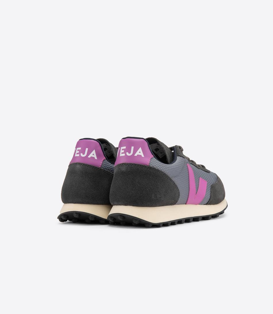 Adults Outlet Veja Rio Branco Alveomesh Concrete Ultraviolet μαυρα | GREGJ88380