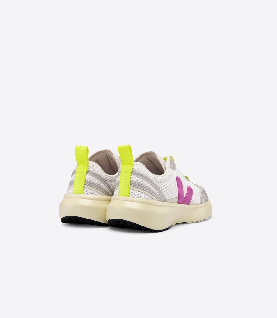 Kids Outlet Veja Canary Elastic Laces Ultraviolet ασπρα | SGRVO55757