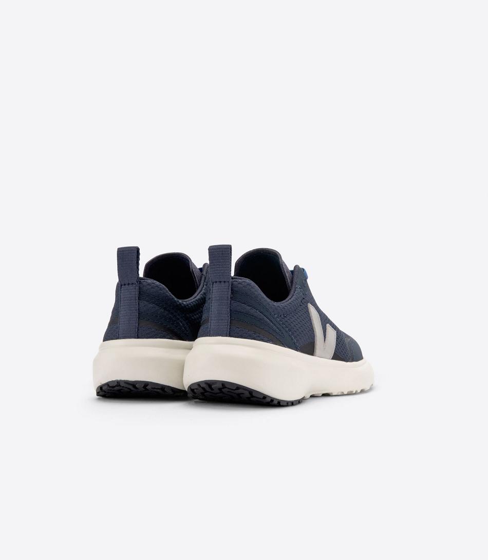 Kids Vegan Veja Canary Elastic Laces Alveomesh Nautico Oxford γκρι | YGRGT33097