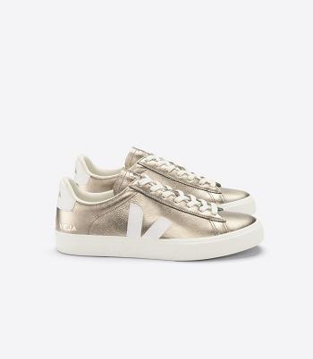 Adults Outlet Veja Campo Chromefree δερματινα Bronze καφε ασπρα | EGRVG66376