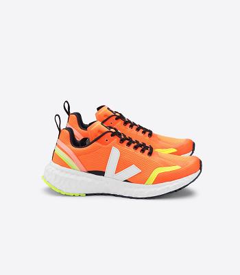 Adults Outlet Veja Condor Mesh Neon πορτοκαλι ασπρα | EGRVG41334