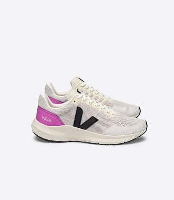 Adults Outlet Veja Marlin V-knit Chalk Ultraviolet μαυρα | GRNEJ21850