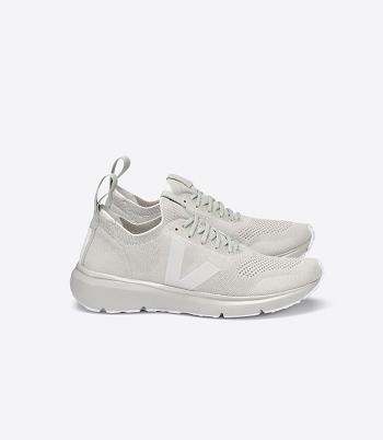 Adults Outlet Veja Runner στυλ 2 V-knit Rick Owens Oyster ασπρα | DGRVO55147