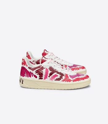 Adults Outlet Veja V-10 δερματινα Marni Marsala κοκκινα | GRJVR66157