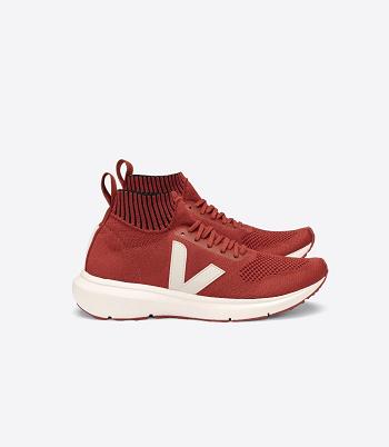 Adults Outlet Veja V-knit Rick Owens Mid Rust κοκκινα | FGRUI19848