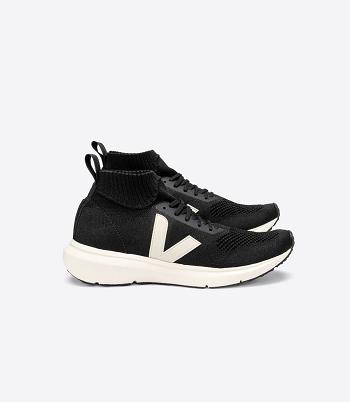 Adults Outlet Veja V-knit Rick Owens Mid Pierre μαυρα | GRXMI97005