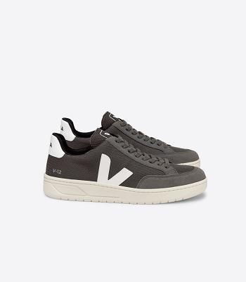 Adults Vegan Veja V-12 Vegan B-mesh Grafite ασπρα | YGRGT98581