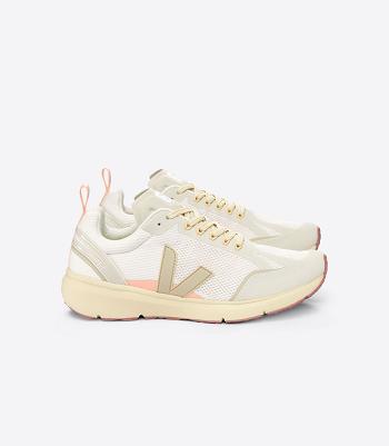 παπουτσια για τρεξιμο σε δρομο Sneakers Veja Condor 2 Alveomesh Gravel Almond ασπρα | GRICD57169