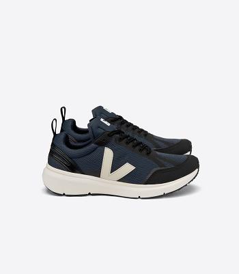 παπουτσια για τρεξιμο σε δρομο Sneakers Veja Condor 2 Alveomesh Nautico Pierre μαυρα | PGRQX34795