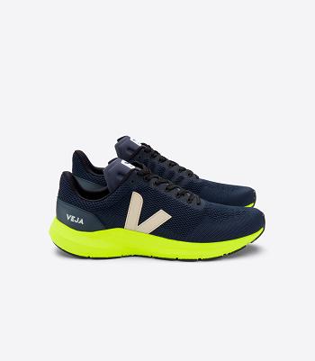 παπουτσια για τρεξιμο σε δρομο Sneakers Veja Marlin V-knit Atomo Pierre μαυρα | UGRND97067