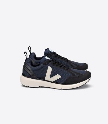 παπουτσια για τρεξιμο σε δρομο Sneakers Veja Condor 2 Alveomesh Nautico Pierre μαυρα | UGRTG70094