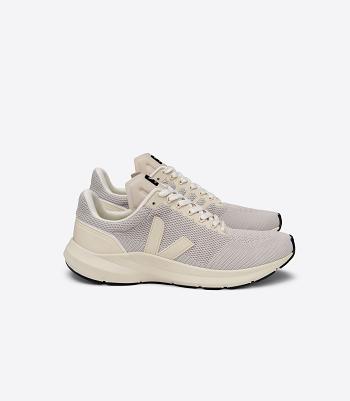 παπουτσια για τρεξιμο σε δρομο Sneakers Veja Marlin V-knit Chalk Pierre ασπρα | XGRGW75596